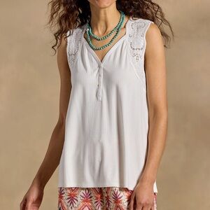 SUNDANCE women’s Layla Lace Tank